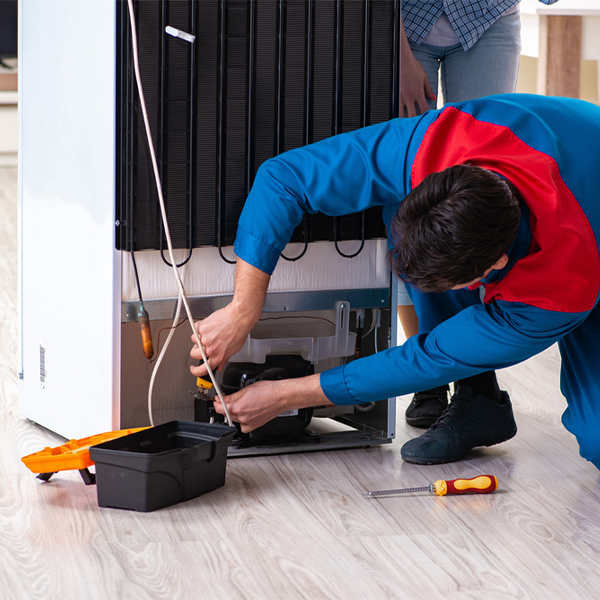 how much do you charge for refrigerator repair services in Ellery